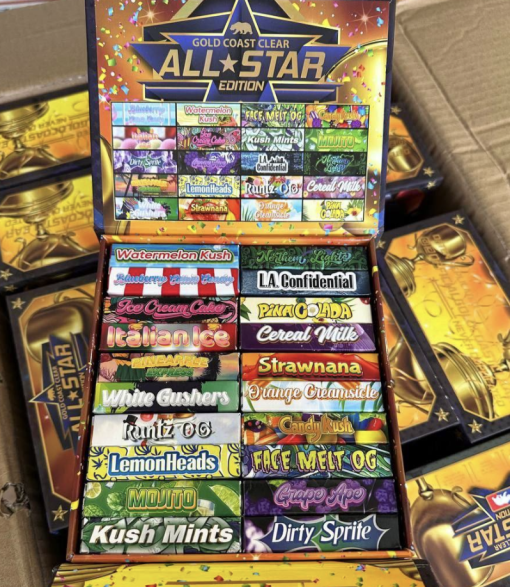 Gold Coast Clear All Star Edition Box