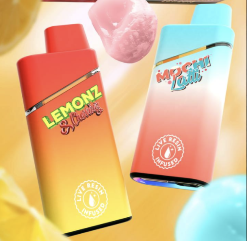 Gold Coast Clear Lemon Cherriez & Mochi Latti Disposable