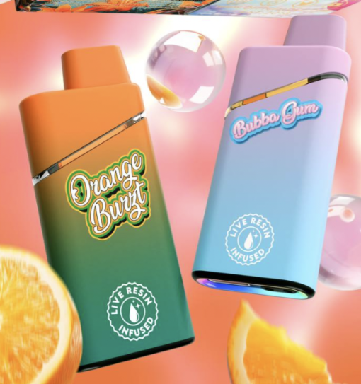 Gold Coast Orange Burst & Bubba Gum Disposable